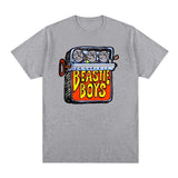 Beastie Boys Hip Hop Music Vintage T-shirt Cotton Men T shirt New Tee Tshirt Womens Tops