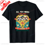 The B-Beatles All You Need Is Love T-Shirt Unisex for Men FAN Vintage Graphic Cotton Tee Streetwear Casual Music Gift Band Merch
