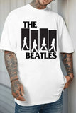2026 The Beatles Band T Shirt Mens Womens Cotton Tees Ummer Casual Short Sleeve Round Neck Clothing Loose Tops Trend