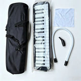 32-key melodica, 37-key melodica, student melodica, beginner melodica, musical instrument, music education, portable instrument, Australian students, classroom music - Red - Size 37