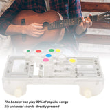 Guitar Learning System Classical Guitar Practice Aid Tool Chord Learning Tools for Guitar Trainer Beginner(silver)