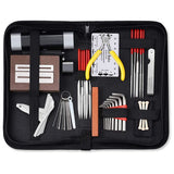 45Pcs Guitar Repairing Maintenance Tool Kit with Carry Bag Large Care Set of Tools For Acoustic Guitar Electric guitar Ukulele Bass Banjo,Perfect Gift for Music or String Instrument Enthusiast