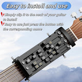 Guitar Chord Presser - Guitar Aid Chords Trainer,electric guitar auxiliary, guitar learning tool for beginners,portable guitar chord training aid, practice suitable for family children and friends (1)