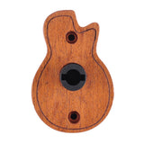 Guitar Wall Mount,Auto Lock Guitar Wall Hanger Guitar Holder Hard Wood Base in Guitar Shape Guitar Hook for for Acoustic,Electric