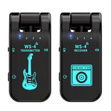 2.4G WS-4 Wireless Guitar System Guitar Transmitter Receiver