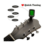 Professional Clip-on Chromatic Tuning Modes Guitar Tuner