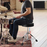 Adjustable Height Drum Throne Sturdy Stool For Jazz Drums Universal Use All Ages