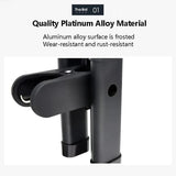 Drum Sticks Case Aluminum Alloy Clip Drum Stick Bag Stand Anti-slip Rubber Pad