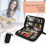 72 Piece of Set Guitar Repair Tool Kit For Guitar Maintenance Portable Practical