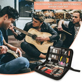 72 Piece of Set Guitar Repair Tool Kit For Guitar Maintenance Portable Practical